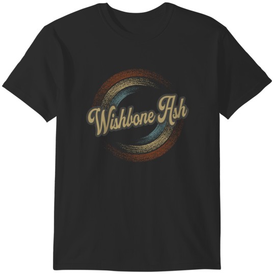 Discover Wishbone Ash Circular Fade T-Shirts