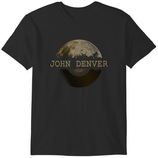 Discover john denver gold moon vinyl T-Shirts