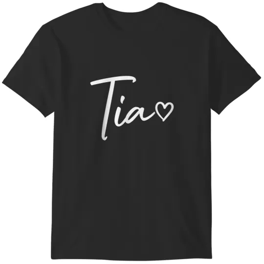 Discover Tia Gifts For Women Heart Mothers Day Tia T-Shirts