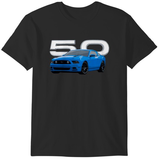 Discover GT Mustang Grabber Blue 50 V8 Classic T-Shirts