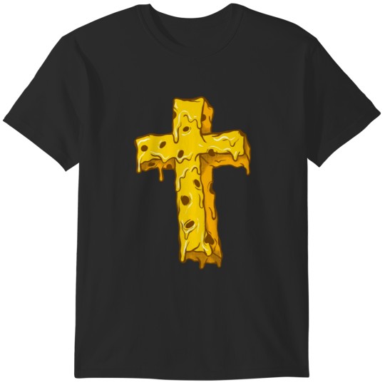 Discover Cheese Christ Cross T-Shirts