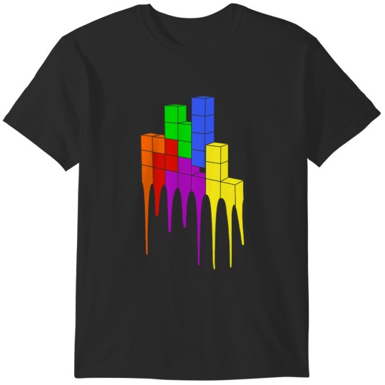 Discover Tetris Melt T-Shirts