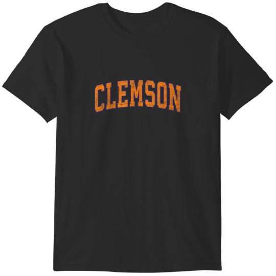 Discover Clemson South Carolina SC Vintage Athletic Sport T-Shirts