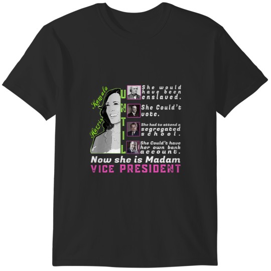Discover Kamala Harris Kamala Harris VP Black History T-Shirts