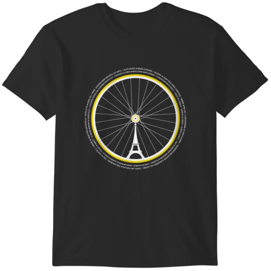 Discover Tour de France STAGES T-Shirts