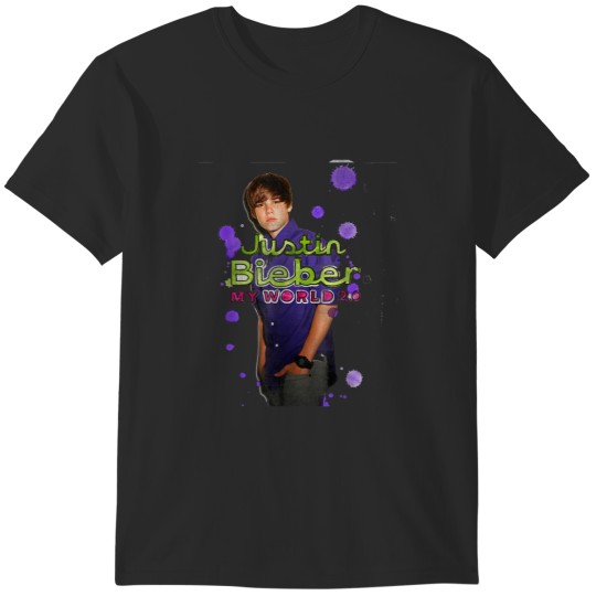 Discover  Justin Bieber My World 2.0 White T-Shirts