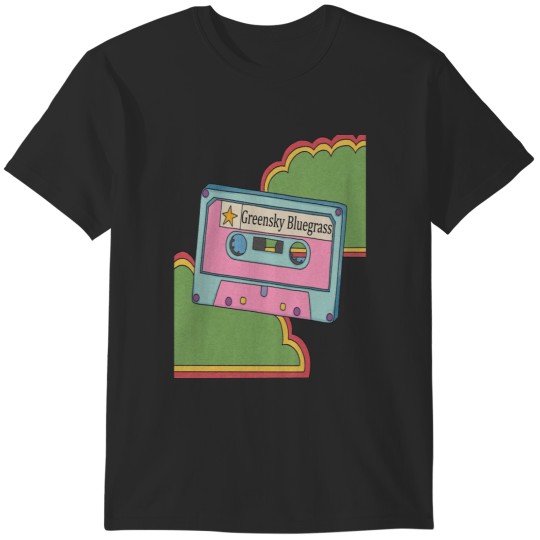 Discover vintage cassette tape Greensky Bluegrass T-Shirts