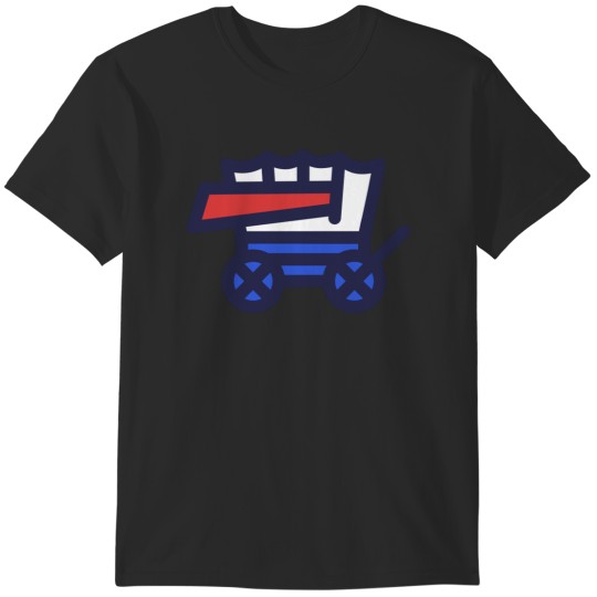 Discover Buffalo Circle the Wagons T-Shirts