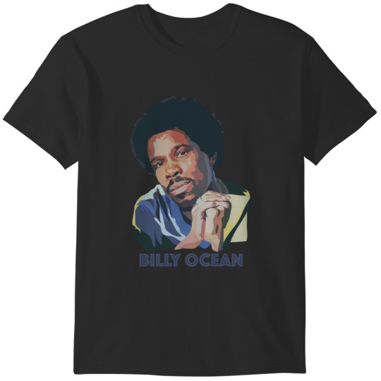 Discover Billy Ocean with Text T-Shirts
