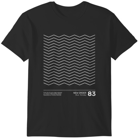 Discover New Order Blue Monday 2 T-Shirts
