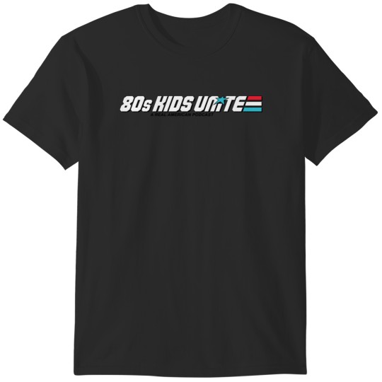 Discover 80s Kids Unite GI Joe Inspired Logo T-Shirts