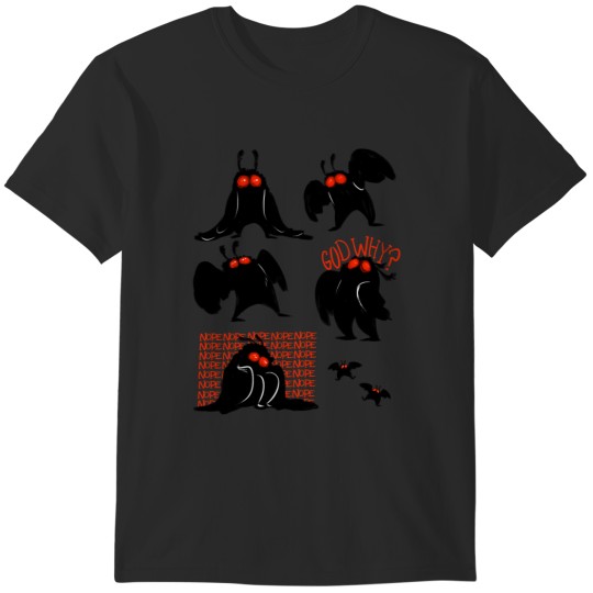Discover And It's Mothman! Greeting Card T-Shirts