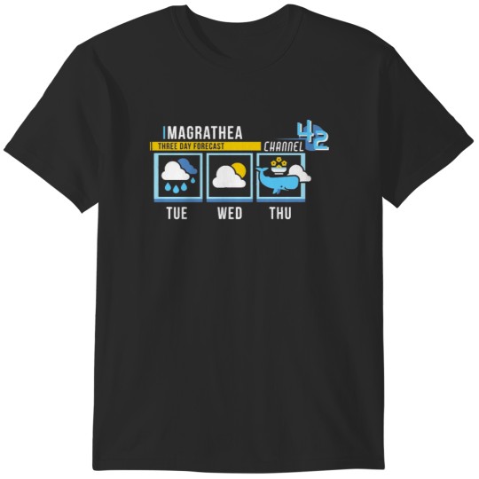 Discover Magrathea Forecast T-Shirts