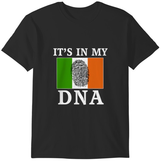 Discover Irish Pride It's In My DNA IRISH DNA T-Shirts