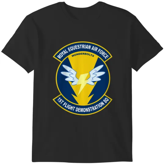 Discover Wonderbolt Squadron Shirt (Large Patch) T-Shirts