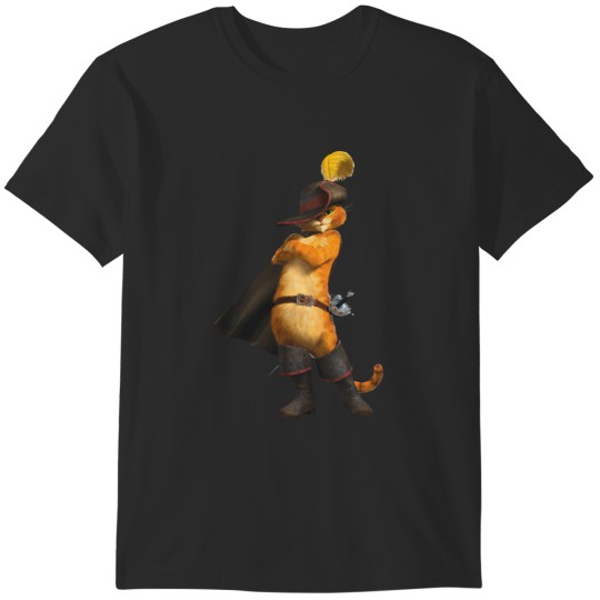 Discover Puss In Boots Cat Musketeers T-Shirts