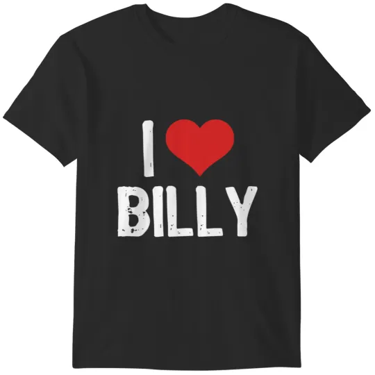 Discover I Love Billy  3 T-Shirts