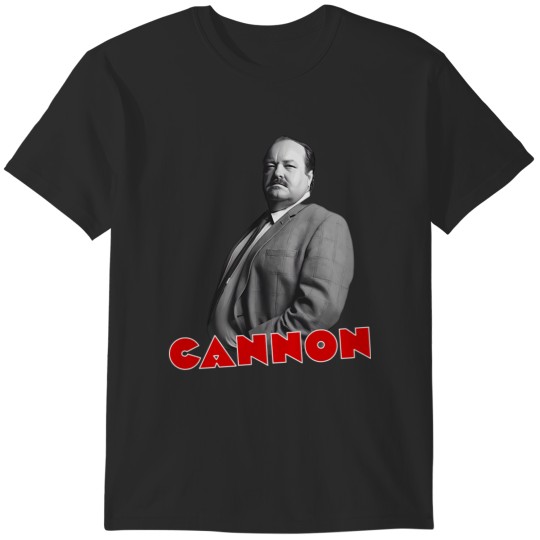 Discover Cannon - Frank Cannon - William Conrad - 70s Cop Show 1 T-Shirts
