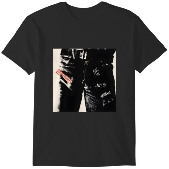 Discover Sticky Fingers album vintage T-Shirts