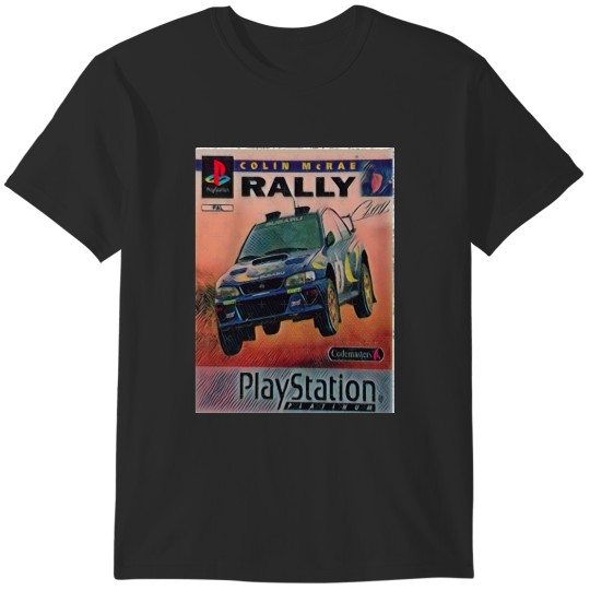 Discover Colin Mcrae PS1 Game T-Shirts