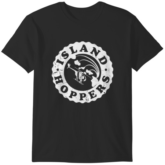 Discover Island Hoppers Classic Distressed T-Shirts