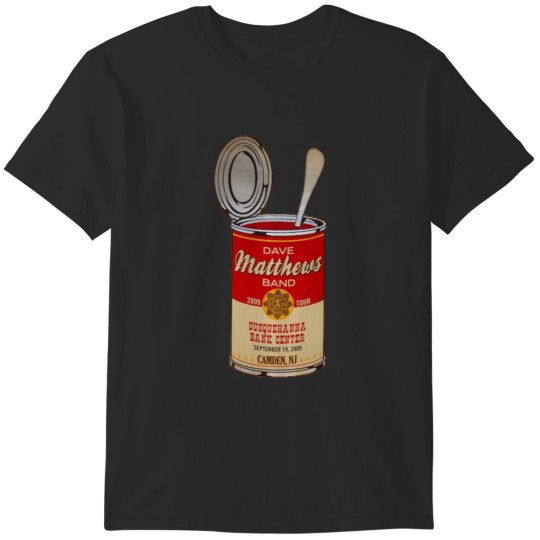 Discover Dave Matthews Tin T-Shirts