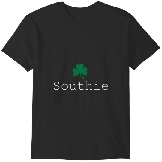 Discover Southie South Boston (white text) T-Shirts