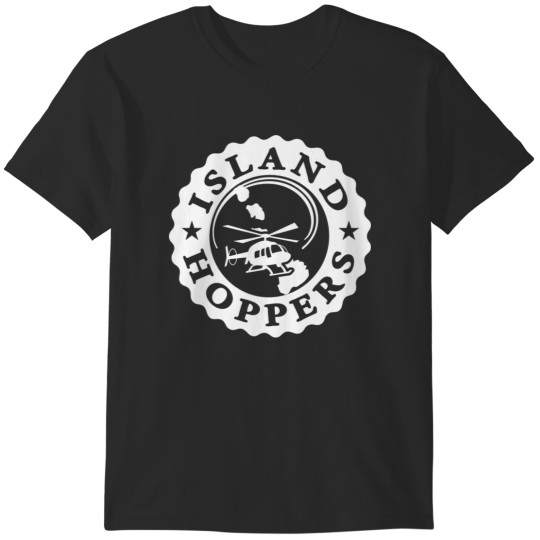 Discover Island Helicopter Tour logo Tv show T-Shirts
