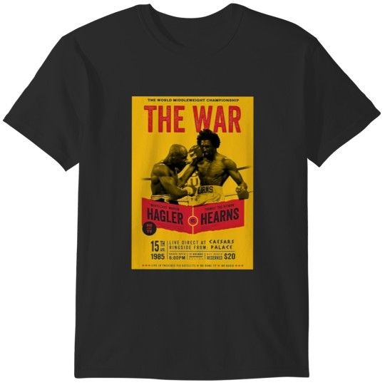 Discover Hagler vs hearns T-Shirts