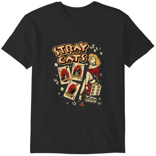 Discover Stray Cats Film Cinema T-shirt