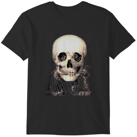 Discover Skull Illusion T-Shirts