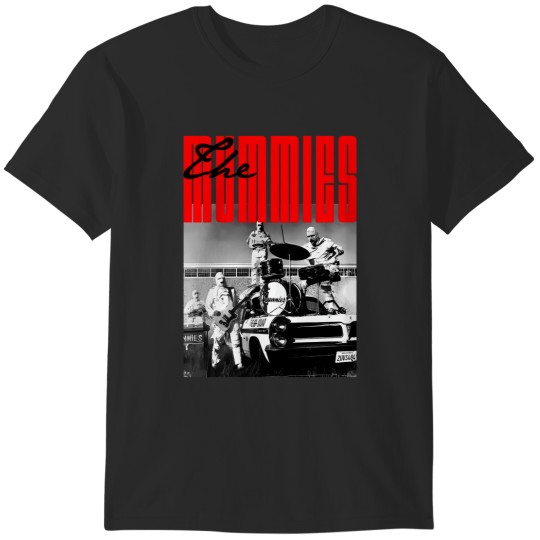 Discover 255 The Mummies  Aesthetic Faded Style 90S T-Shirt T-Shirts