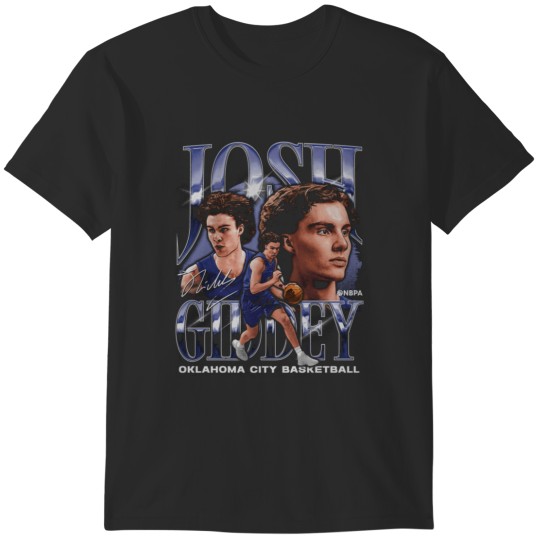 Discover Josh Giddey Oklahoma City Vintage T-Shirts