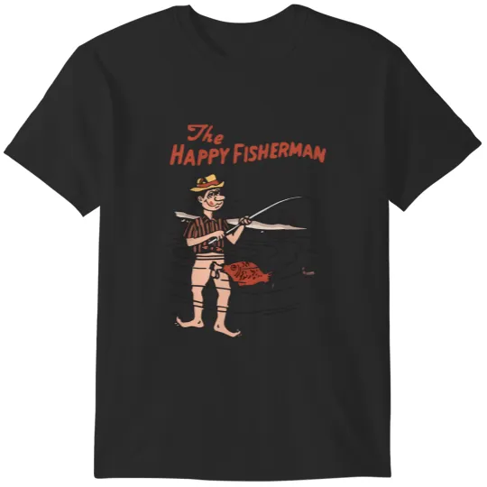 Discover The Happy Fisherman T-Shirts