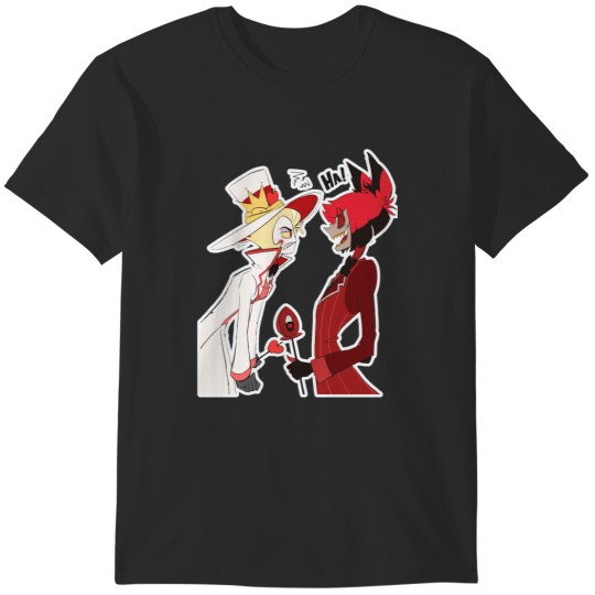 Discover Charlastor Alastor Lucifer HazbinHotelTActive T-Shirts
