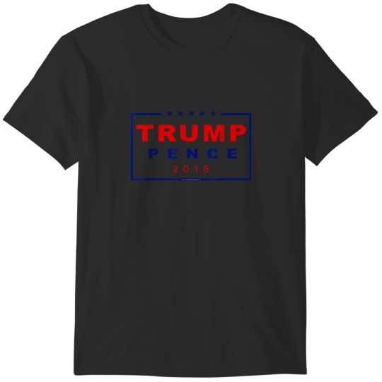 Discover Simple Modern Donald Trump Pence 2016 T-Shirts