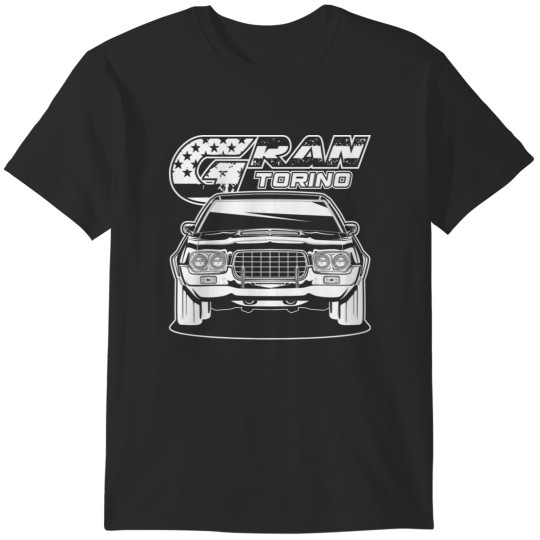 Discover Gran Torino White Print T-Shirts