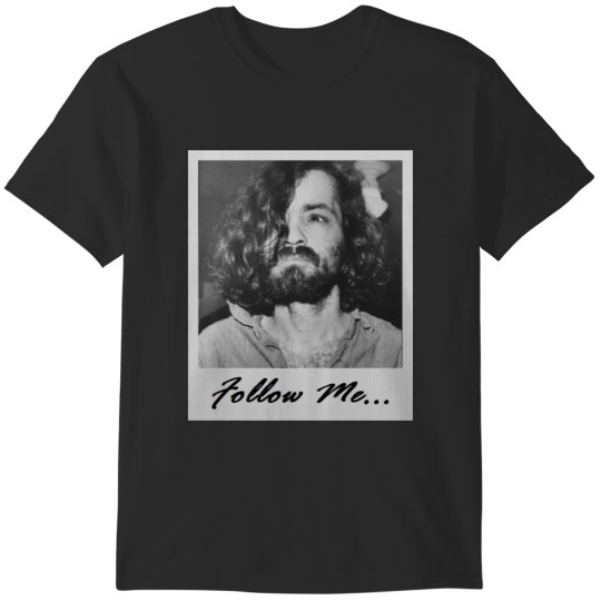 Discover Charles Manson Polaroid 1 T-Shirts