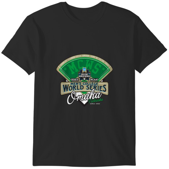 Discover College World Series Baseball MCWS Officially Licensed T-Shirts