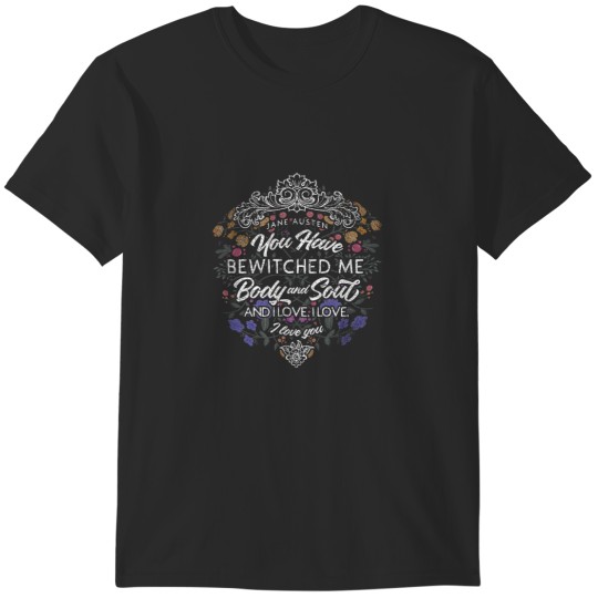 Discover Jane Austen Merchandise Vintage Pride and Prejud T-Shirts