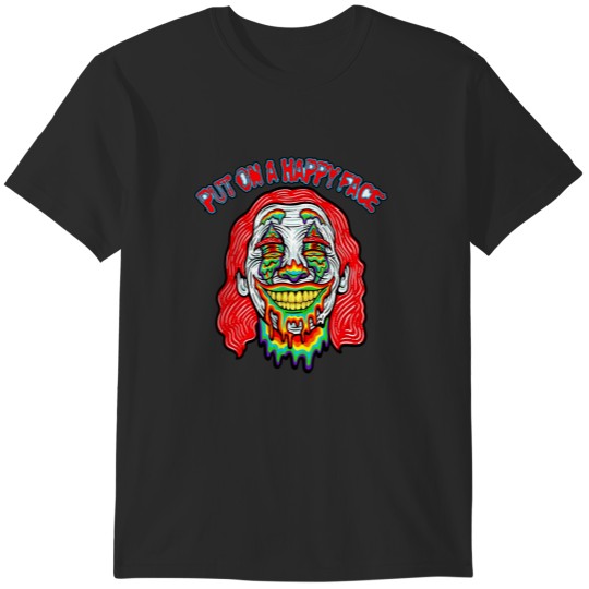 Discover Fruity Pebbles Dunk Sneaker Match White Trippy Clown1 T-Shirts