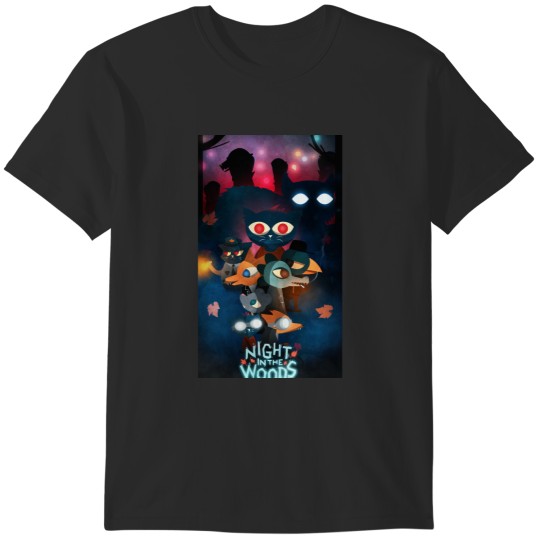 Discover night in the woods T-Shirts