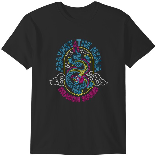 Discover Dragon Sound Against The Ninja T-Shirts