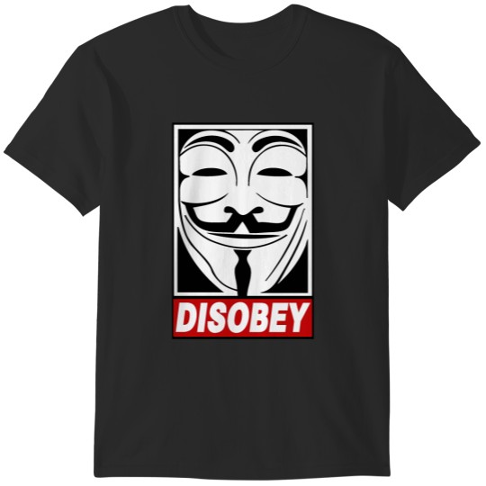Discover Disobey Logo T-Shirts