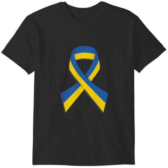 Discover Ukrainee Flag Pocket Ribbon Ukrainiane Flag Support T-Shirts