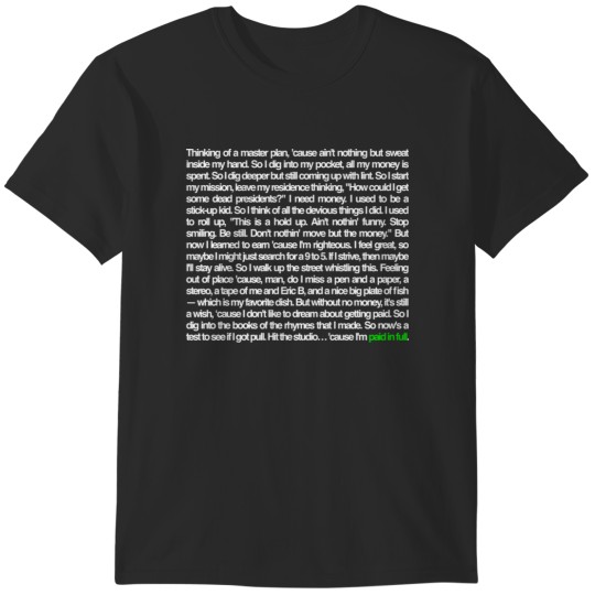 Discover Thinking of a master plan T-Shirts