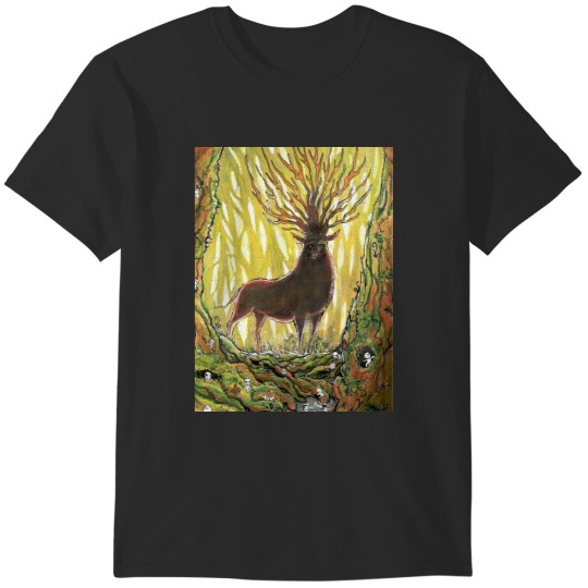 Discover Princess Mononoke forest spirit with pencils T-Shirts
