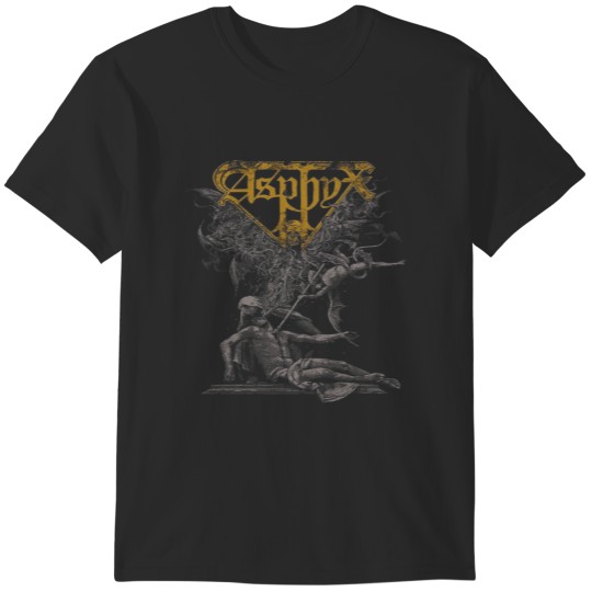 Discover asphyx dark metal merchant T-Shirts