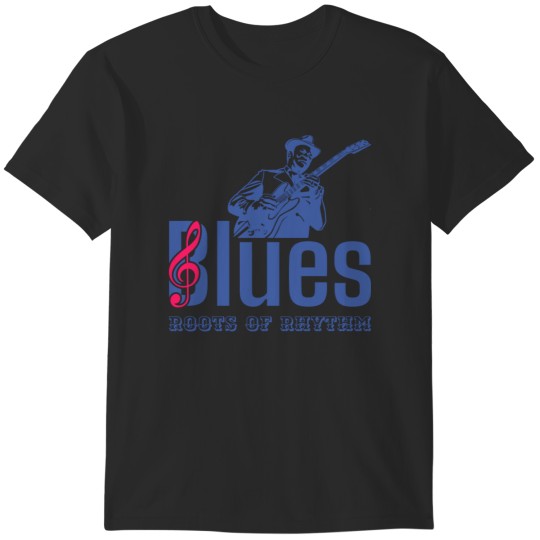 Discover Blues Music Guitarist  Classic Maestro Edition T-Shirts