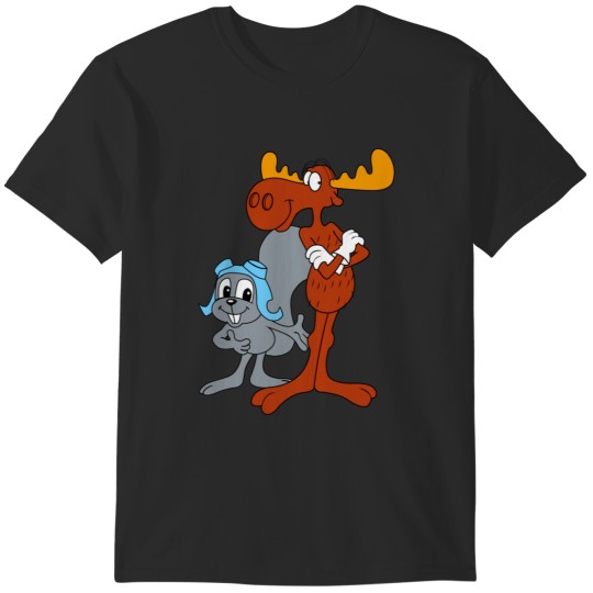 Discover Rocky and Bullwinkle T-Shirts